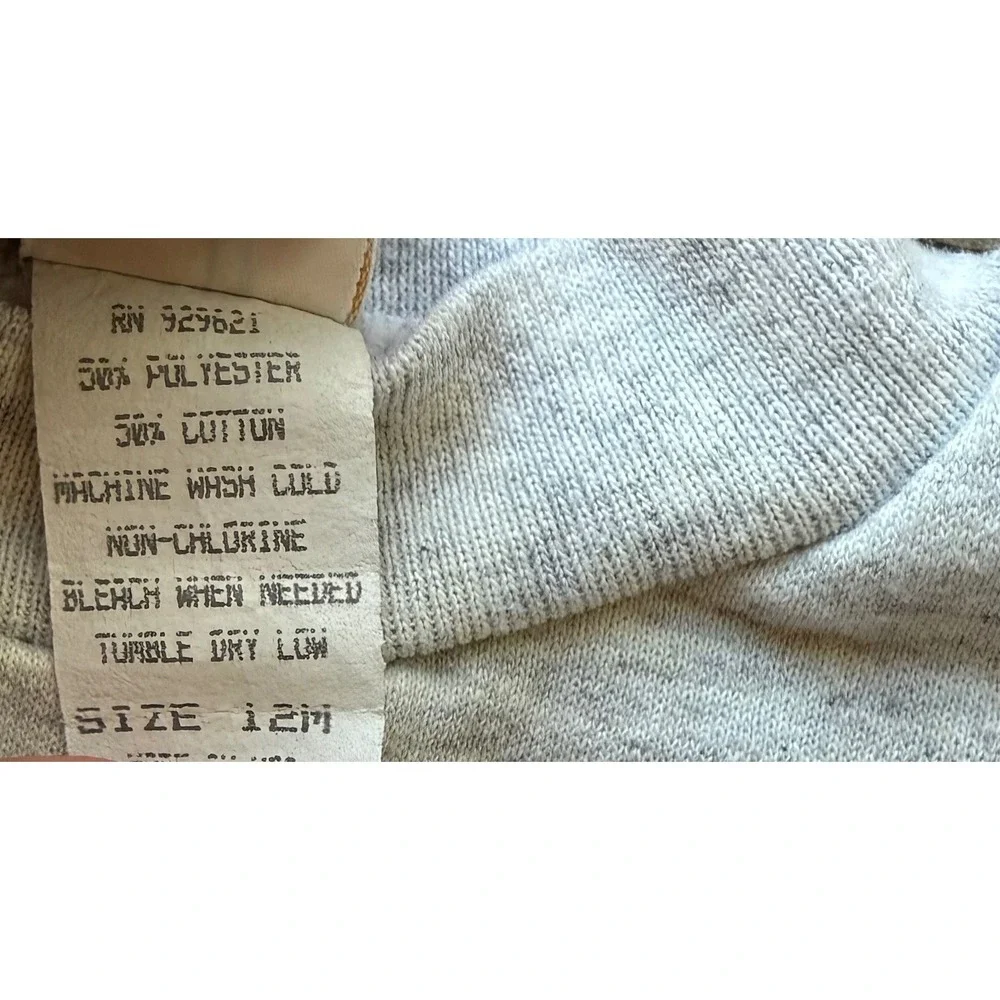 Kids Little King St Thomas‎ Sweatshirt Pants Set Gray Purple 12 Months